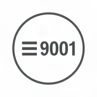 ISO 9001 badge